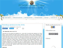 Tablet Screenshot of betania.elstag.opoka.net.pl